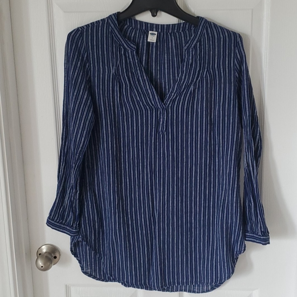 Old Navy Linen Tunic Top